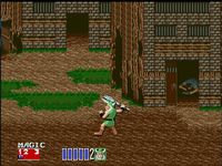 Golden Axe 2, capture d'écran